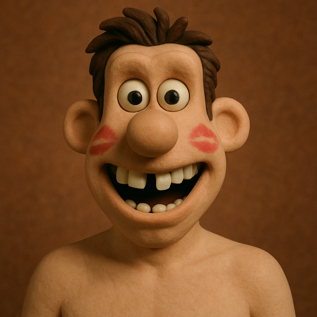 I’m missing an incisor.